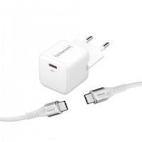 Intenso 7803042 chargeur d'appareils mobiles Universel Blanc Secteur Charge rapide Int&eacute;rieure