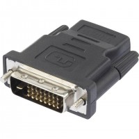 Renkforce RF-4212228 changeur de genre de c&acirc;ble DVI-D HDMI Noir