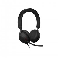 Jabra Evolve2 40 SE Casque Avec fil Arceau Appels/Musique USB Type-C / USB Type-A Noir
