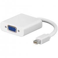 Microconnect MDPVGA c&acirc;ble vid&eacute;o et adaptateur 0,15 m Mini DisplayPort VGA (D-Sub) Blanc