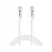 Sandberg 336-52 c&acirc;ble USB USB 2.0 100 m USB C Blanc