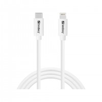 Sandberg 136-58 c&acirc;ble Lightning 100 m Blanc