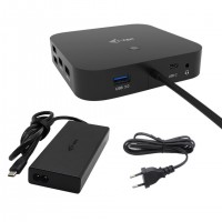 i-tec C31TRI4KDPDPRO100 station d'accueil Avec fil USB 3.2 Gen 1 (3.1 Gen 1) Type-C Noir