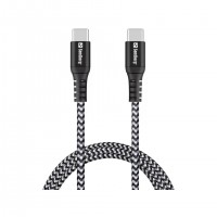 Sandberg 441-38 c&acirc;ble USB USB 2.0 USB C Noir, Gris