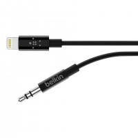 Belkin AV10172BT03-BLK c&acirc;ble audio 0,9 m 3,5mm Noir