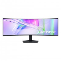 Samsung S95UC &eacute;cran plat de PC 124,5 cm (49") 5120 x 1440 pixels Dual QHD LCD Noir