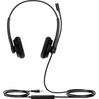 Yealink UH34 Lite Dual UC Avec fil Arceau Bureau/Centre d'appels USB Type-A Noir