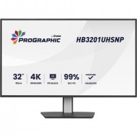 iiyama ProGraphic HB3201UHSNP-B1 &eacute;cran plat de PC 80 cm (31.5") 3840 x 2160 pixels 4K Ultra HD Noir