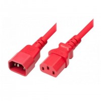 Tecline 808042 c&acirc;ble &eacute;lectrique Rouge 1,8 m IEC C13