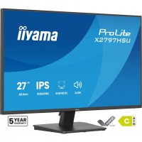 iiyama ProLite X2797HSU-B1 &eacute;cran plat de PC 68,6 cm (27") 1920 x 1080 pixels Full HD LED Noir
