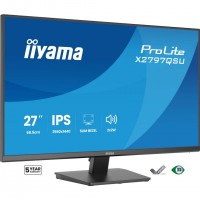 iiyama ProLite X2797QSU-B1 &eacute;cran plat de PC 68,6 cm (27") 2560 x 1440 pixels Quad HD LED Noir