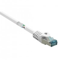 Renkforce RF-5043786 c&acirc;ble de r&eacute;seau Blanc 3 m Cat6a S/FTP (S-STP)
