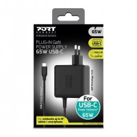 Port Designs 904065CWEU adaptateur de puissance & onduleur Int&eacute;rieure 65 W Noir