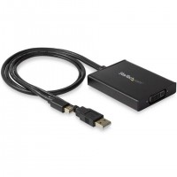 StarTech.com MDP2DVID2 c&acirc;ble vid&eacute;o et adaptateur 0,358 m Mini DisplayPort + USB Type-A DVI-I