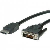 VALUE 11.99.5619 c&acirc;ble vid&eacute;o et adaptateur 1,5 m DisplayPort DVI Noir