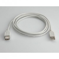 VALUE USB 2.0 Cable, Type A, 0.8 m c&acirc;ble USB USB A Blanc