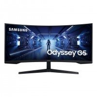 Samsung G55T &eacute;cran plat de PC 86,4 cm (34") 3440 x 1440 pixels UltraWide Quad HD LED Noir