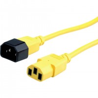 ROLINE Monitor Power Cable, yellow 1.8 m