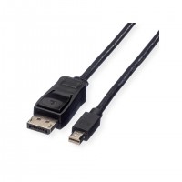 VALUE 11.99.5638 c&acirc;ble DisplayPort 1,5 m Mini DisplayPort Noir