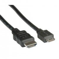 VALUE HDMI - Mini HDMI 2 m c&acirc;ble HDMI HDMI Type A (Standard) HDMI Type C (Mini) Noir