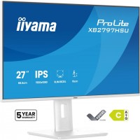 iiyama ProLite XB2797HSU-W1 &eacute;cran plat de PC 68,6 cm (27") 1920 x 1080 pixels Full HD LED Blanc