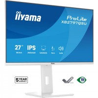 iiyama ProLite XB2797QSU-W1 &eacute;cran plat de PC 68,6 cm (27") 2560 x 1440 pixels Quad HD LED Blanc