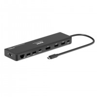 Port Designs PORT Connect 901906V2 hub & concentrateur USB Type-C 10000 Mbit/s Noir