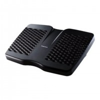 Fellowes 8066001 repose-pieds Charbon de bois
