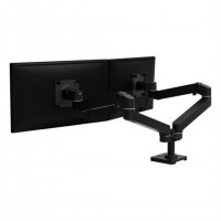 Ergotron LX Pro Series 45-686-292 support d'&eacute;cran plat pour bureau 68,6 cm (27") Noir