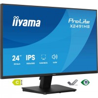 iiyama ProLite X2491HS-B1 &eacute;cran plat de PC 60,5 cm (23.8") 1920 x 1080 pixels Full HD LCD Noir