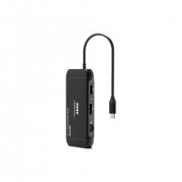 Port Designs PORT Connect 901913V2 hub & concentrateur USB Type-C 10000 Mbit/s Noir