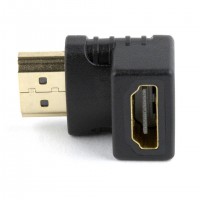 Gembird A-HDMI90-FML changeur de genre de c&acirc;ble HDMI Noir