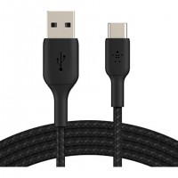 Belkin CAB002BT1MBK c&acirc;ble USB 1 m USB A USB C Noir