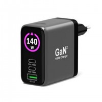 Port Designs 902140PEU chargeur d'appareils mobiles Universel Noir Secteur Charge rapide Int&eacute;rieure