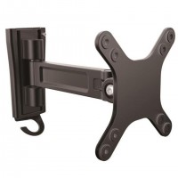 StarTech.com ARMWALLS support d'&eacute;cran plat pour bureau 68,6 cm (27") Mur Noir