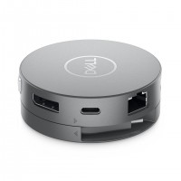 DELL DA310 Avec fil USB 3.2 Gen 2 (3.1 Gen 2) Type-C Argent