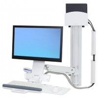 Ergotron StyleView Blanc PC Support multim&eacute;dia
