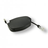 MCL FCC6ENR-2.5M c&acirc;ble de r&eacute;seau Noir 2,5 m Cat6 U/UTP (UTP)