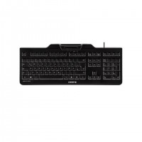 CHERRY KC 1000 SC clavier USB QWERTY Anglais am&eacute;ricain Noir