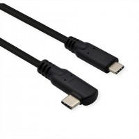 ROLINE 11.02.9075 c&acirc;ble USB USB 3.2 Gen 2x2 1 m USB C Noir