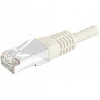 Dexlan RJ-45 Cat6a M/M 7.5m c&acirc;ble de r&eacute;seau Blanc 7,5 m S/FTP (S-STP)