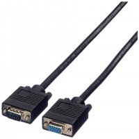 ROLINE 6m VGA c&acirc;ble VGA VGA (D-Sub) Noir