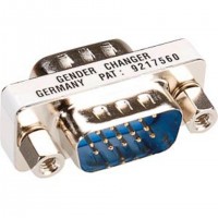 ROLINE Mini Gender Changer VGA Argent