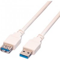 VALUE 11.99.8978 c&acirc;ble USB USB 3.2 Gen 1 (3.1 Gen 1) USB A Gris