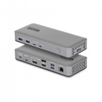 StarTech.com 199UE-USBC-DOCK station d'accueil Avec fil USB 3.2 Gen 2 (3.1 Gen 2) Type-C Gris