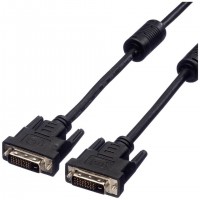 Value 11.99.5555 c&acirc;ble DVI 5 m DVI-D Noir