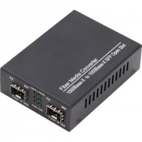Digitus DN-82133 convertisseur de support r&eacute;seau 1000 Mbit/s 1550 nm Multimode, Monomode Noir