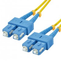 MCL FJOS2/SCSC-1M c&acirc;ble InfiniBand et &agrave; fibres optiques SC Jaune