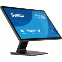 iiyama ProLite T2452MSC-B2 &eacute;cran plat de PC 61 cm (24") 1920 x 1080 pixels Full HD &Eacute;cran tactile Noir