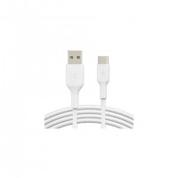 Belkin CAB001BT3MWH c&acirc;ble USB 3 m USB A USB C Blanc